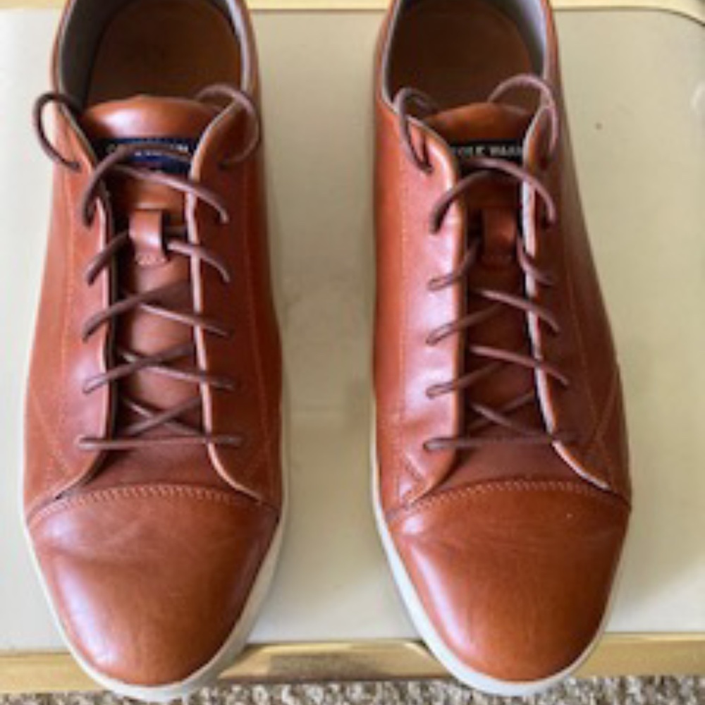 Cole Haan Tan Leather Men's Casual Shoes